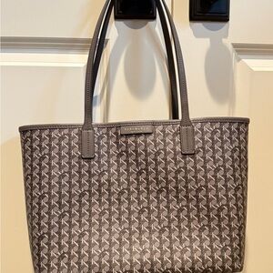 Tory Burch Gray Tote Bag